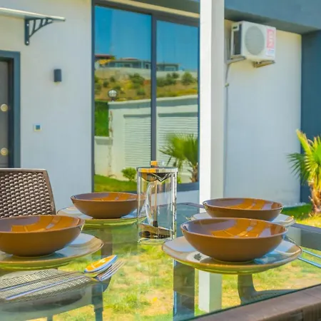 빌라 4 Kisilik Ozel Havuzlu Ve Bahceli Villa, Mugla - Awz216 *