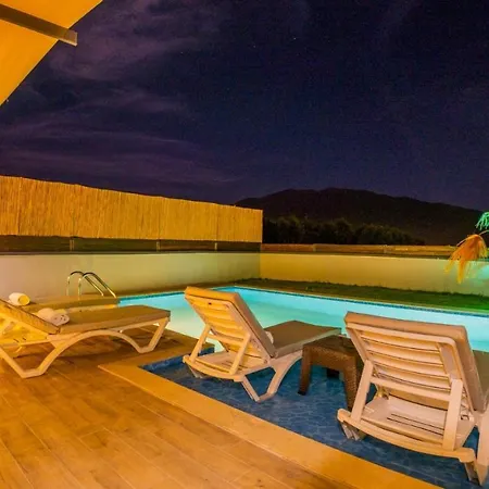 4 Kisilik Ozel Havuzlu Ve Bahceli Villa, Mugla - Awz216