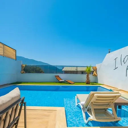 빌라 4 Kisilik Ozel Havuzlu Ve Bahceli Villa, Mugla - Awz216 *