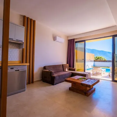 4 Kisilik Ozel Havuzlu Ve Bahceli Villa, Mugla - Awz216 페티예